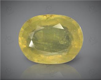 NATURAL HEATED AND TREATED Yellow Sapphire / Pukhraj (B) 3.47 CTS ( 71834 )